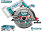 Sierra Circular Inalámbrica 20V TOTAL TSLI1652 Industrial 6 1/2