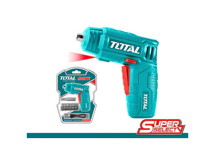 Destornillador Recargable 4V Super Select Total Tsdli0402 - Envío a todo Colombia | aztools.co