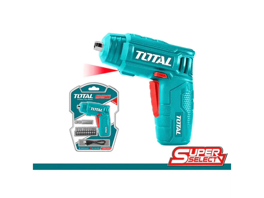 Destornillador Recargable 4V Super Select Total Tsdli0402 - Envío a todo Colombia | aztools.co