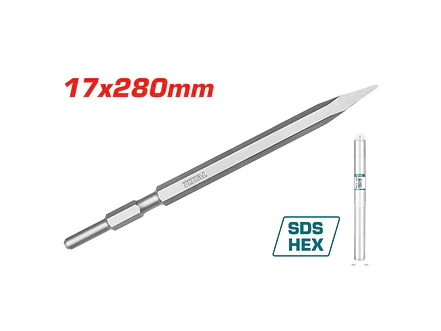 Cincel Punta Hexagonal 17 X 280 Mm Super Total Tac153171 - Envío a todo Colombia | aztools.co