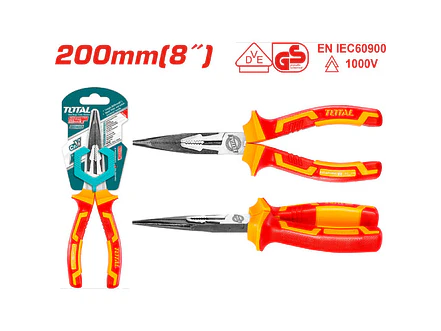 Pinza Aislada 8 Industrial Amarillo - Rojo 1000V Total Thtip2381 - Envío a todo Colombia | aztools.co