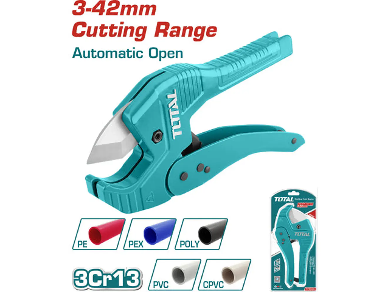Corta Tubo Pvc 225Mm Super Select Total Tht53422 - Envío a todo Colombia | aztools.co