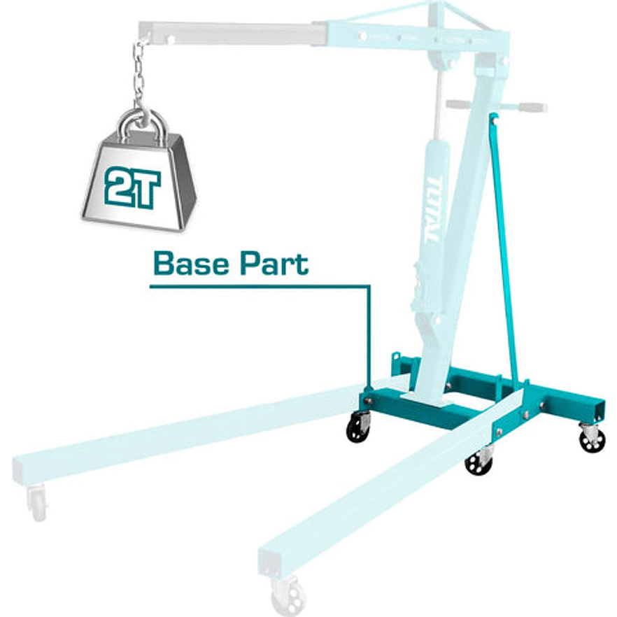 Base Para Pluma 2T Industrial Total Tht11021-1