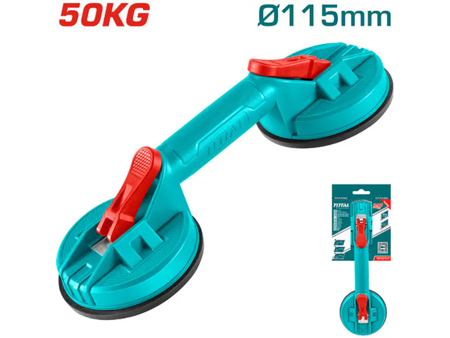Chupa Ventosa Doble Capacidad 50 Kg Para Vidrio Total Tsp02501 - Envío a todo Colombia | aztools.co