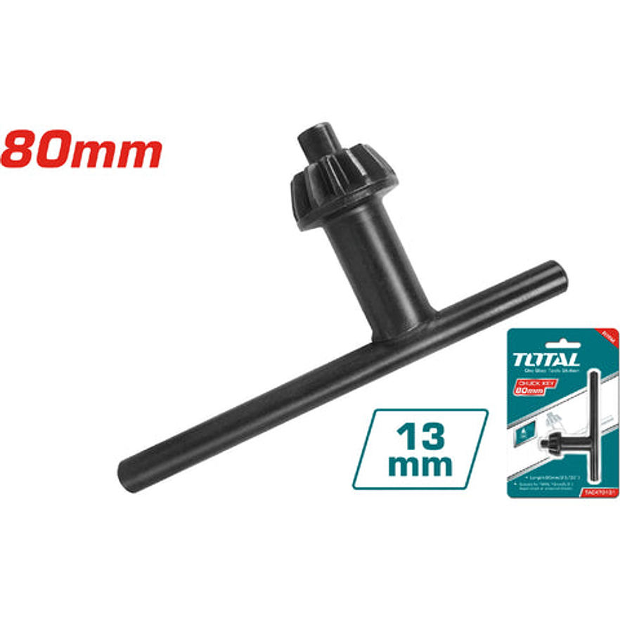 Llave Taladro 13Mm Total Tac470131