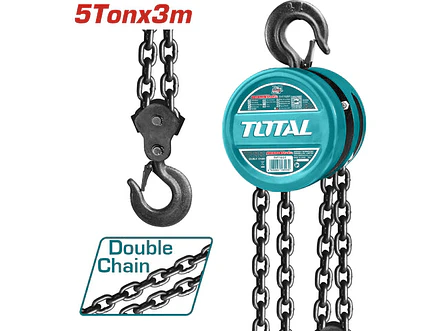 Diferencial de Cadena Industrial TOTAL THT1651 5 Toneladas 3 Metros - Foto 1 | aztools.co