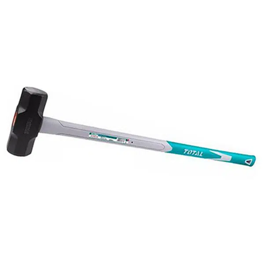 Porra 12 Lb Hierro Mango Fibra De Vidrio Total Tht750516