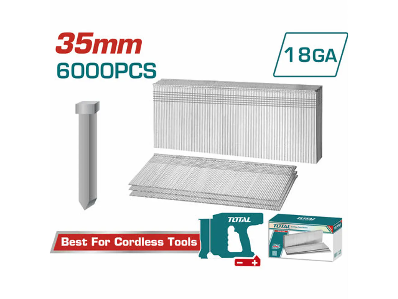 Gancho Grapadora 35Mm Para Usar En Tcbnli3505,Tcbnli3508,Tcbnli5005,Tcbnli5008, Tcbnli2005, Tcbnli2008 Super Total Tac918356 - Envío a todo Colombia | aztools.co