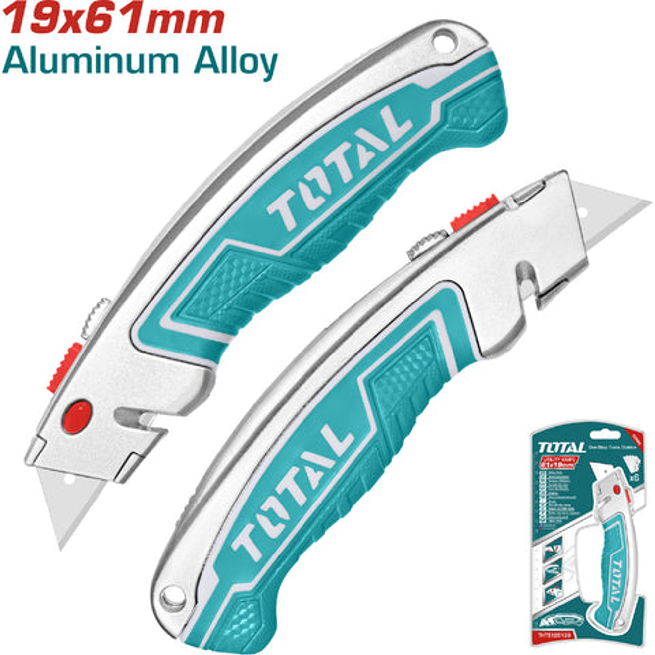 Bisturi Navaja Con Pelacable 61X19 Mm Total Tht5126128