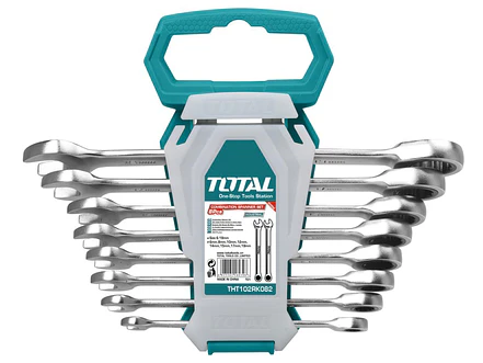 Llave Mixta Con Rache 8 - 19 Mm Juego X 8 Pzs Super Select Total Tht102Rk086 - Envío a todo Colombia | aztools.co
