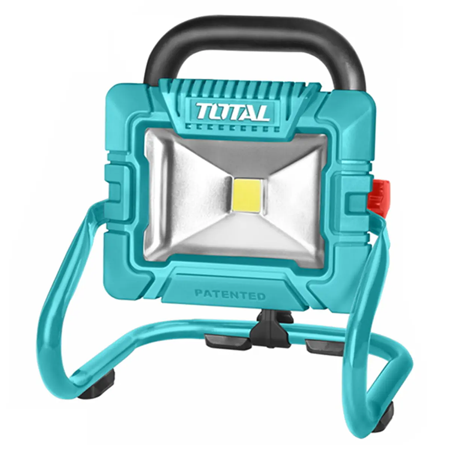 Reflector Inalambrico 20W Industrial Para Trabajo Bateria Y Cargador No Incluido Total Tfli2002