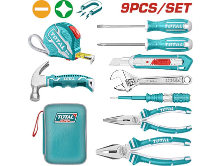 Kit De Herramientas 9Pzs Total Super Select Thkthp90097 - Envío a todo Colombia | aztools.co