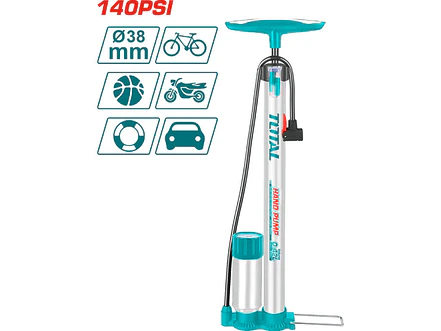 Inflador De Pie 140Psi Con Soporte Total Tmpp3811 - Envío a todo Colombia | aztools.co
