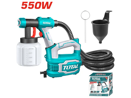 Sistema de Pintura Industrial TOTAL UTT5006 550W con Vaso de 800ml - Envío a todo Colombia | aztools.co