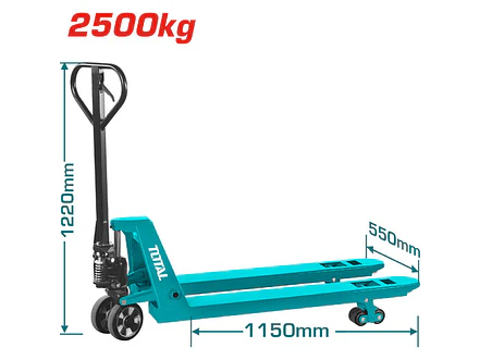 Estibador Manual 2.5 Toneladas Total THT301251, 2500 Kg - Envío a todo Colombia | aztools.co