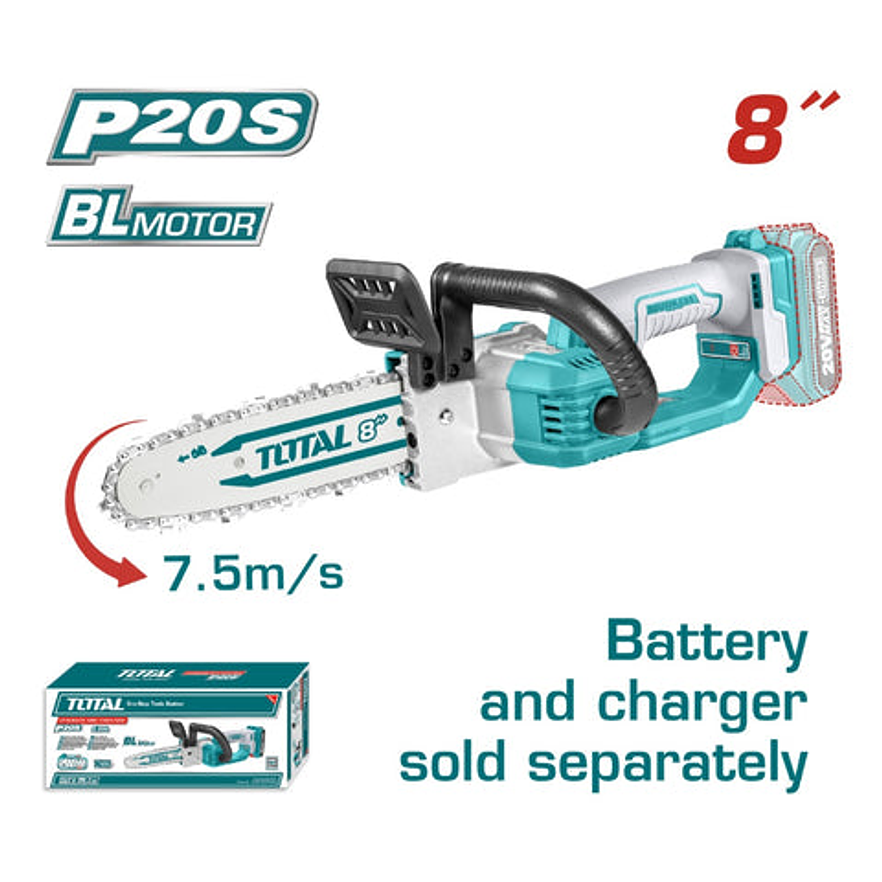 Motosierra inalambrica 8