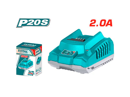 Cargador De Bateria 20V Industrial Inteligente Total Utfcli2001 - Envío a todo Colombia | aztools.co