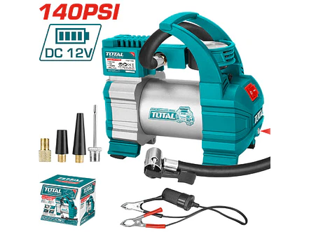 Compresor Mini 12V 140Psi Para Carro Total Ttac1406 - Envío a todo Colombia | aztools.co