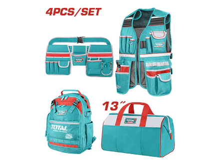 Juego De Porta Herramienta X 5 Pzs Super Total Tos23090 - Envío a todo Colombia | aztools.co