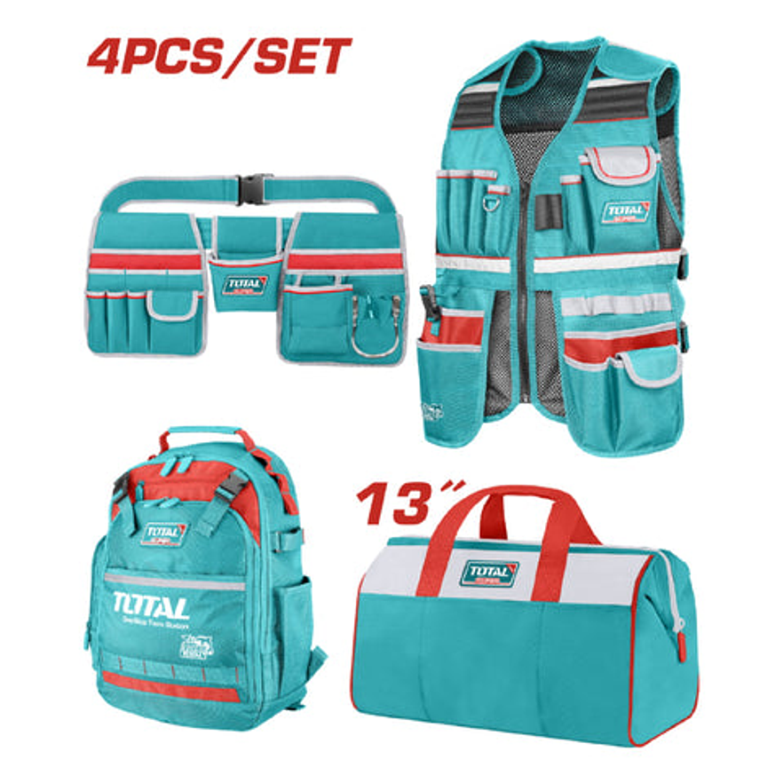 Juego De Porta Herramienta X 5 Pzs Super Total Tos23090