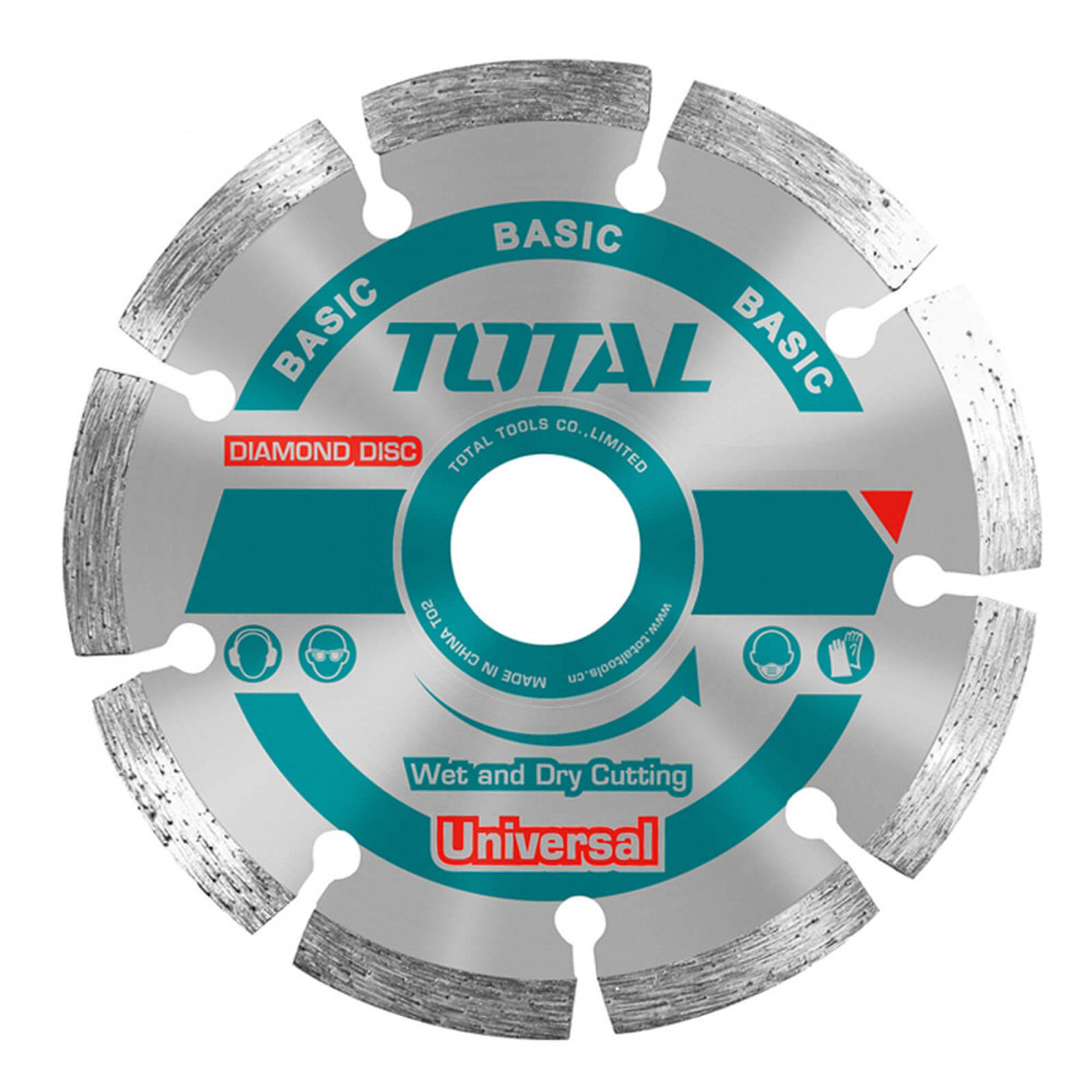 Disco Diamantado Segmentado 4 1/2