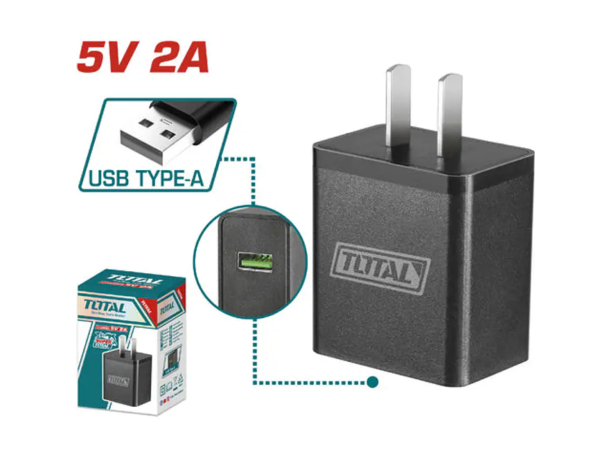 Cargador 5V Entrada Usb Super Total Utcli120502 - Envío a todo Colombia | aztools.co