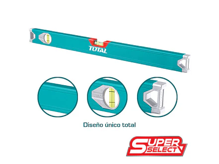 Nivel 60Cm Aluminio Super Select Total Tmt26036 - Envío a todo Colombia | aztools.co