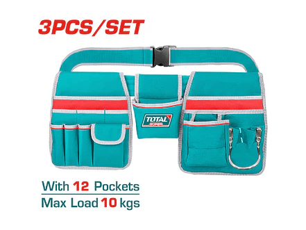 Porta Herramienta De 13 Bolsillos Capacidad Maxima 10Kg Super Total Tht16P20325 - Envío a todo Colombia | aztools.co