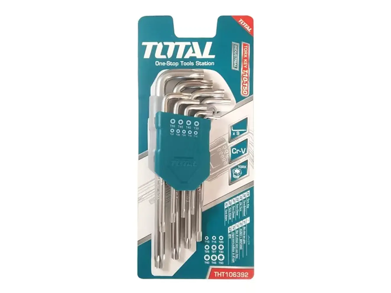 Torx Industrial Juego X 9 Pzs Largo Total Tht106392 - Envío a todo Colombia | aztools.co