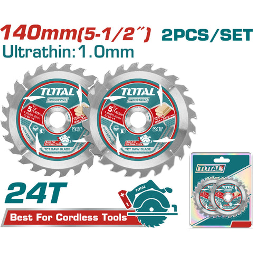 Disco Corte Madera 5 1/2