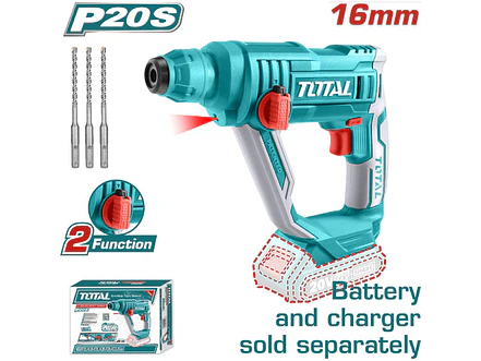 Rotomartillo SDS Plus 16V TOTAL TRHLI1601 Industrial 5/8