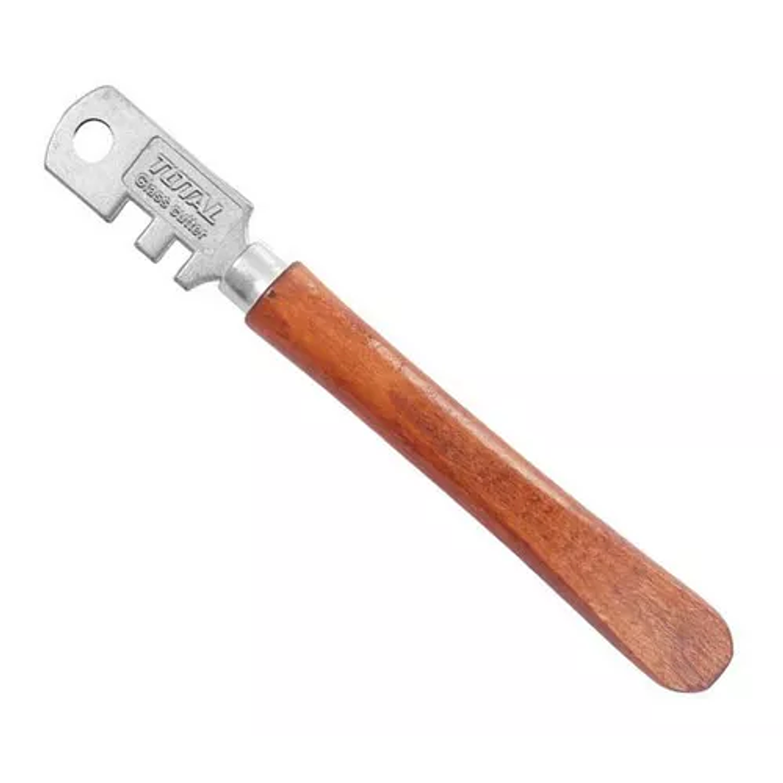 Cortavidrio 130Mm 6 Ruedas Mango Madera Total Tht561301