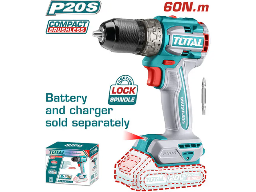 Taladro Atornillador Brushless 1/2