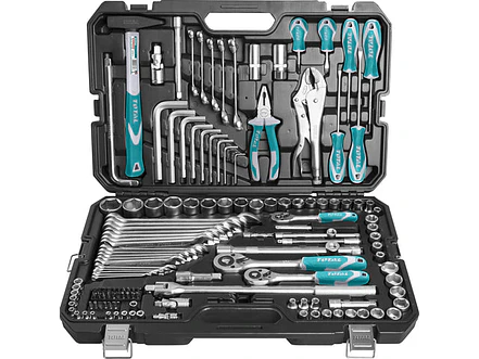 Juego de Herramientas Industrial TOTAL THKTHP21426 142 Piezas Profesional - Foto 1 | aztools.co