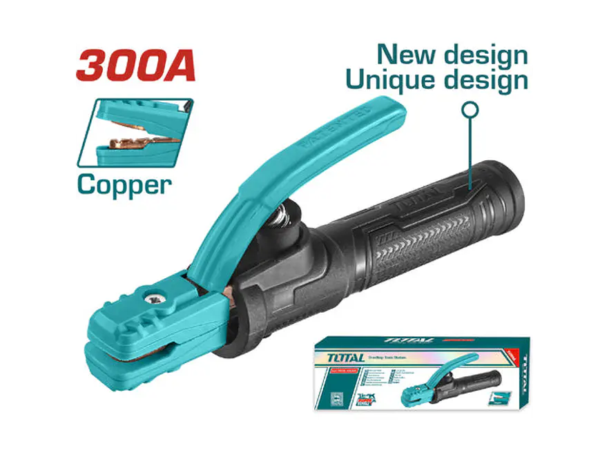 Portaelectrodo Profesional TOTAL TWAH3006 300 Amp Industrial - Envío a todo Colombia | aztools.co