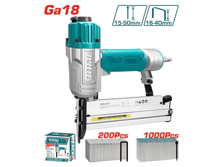 Clavadora + Grapadora Neumatica 2 En 1 Total Tat81501 - Envío a todo Colombia | aztools.co