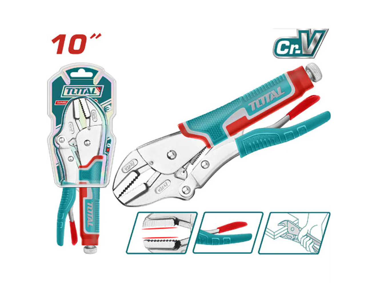 Hombre Solo 10 Industrial Encauchetado Cromo Vanadium Total Tht191005 - Envío a todo Colombia | aztools.co