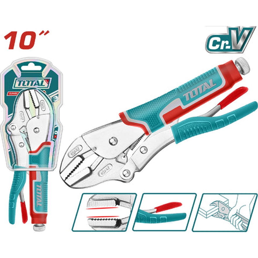 Hombre Solo 10 Industrial Encauchetado Cromo Vanadium Total Tht191005 - Envío a todo Colombia | aztools.co