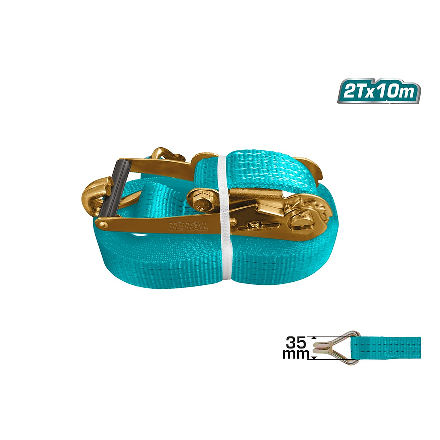 Cuerda Para Carga 2 Toneladas 10 Mts Total Thtrs2101