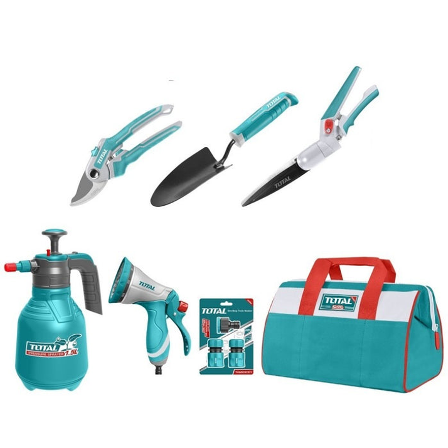 Kit De Jardineria X 7 piezas Total Tos23048