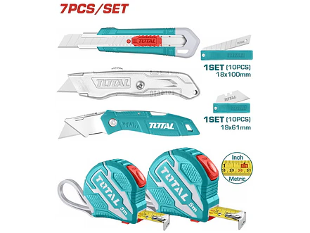 Kit De Herramienta 7 Pzs Total Tos23034 - Envío a todo Colombia | aztools.co