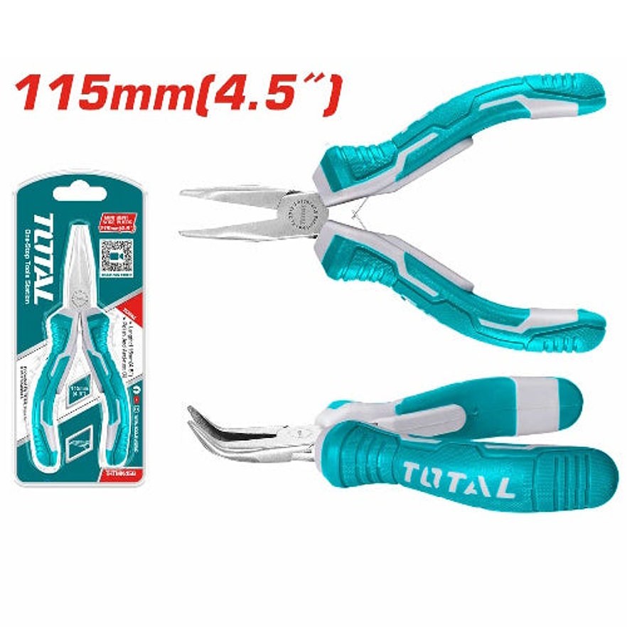 Pinza Mini Punta Curva 4,5