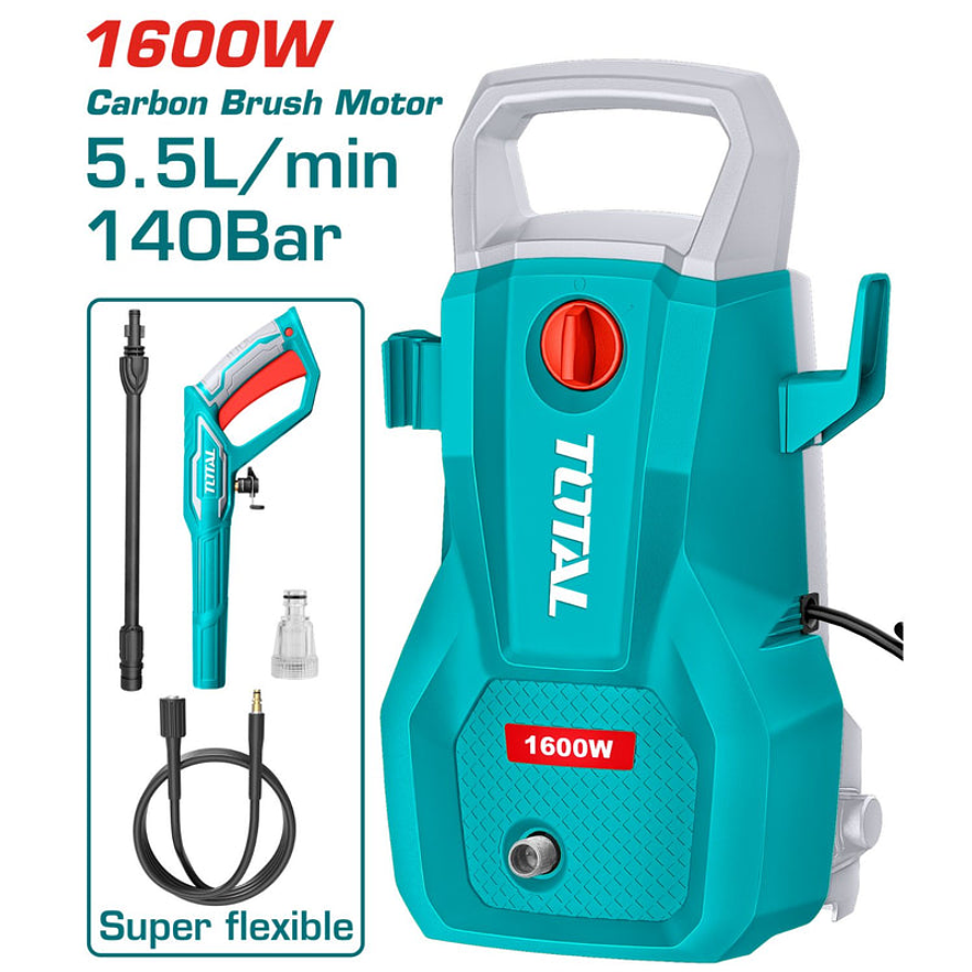 Hidrolavadora Eléctrica 1600W, 2030 PSI, 120 V, Total UTGT11336  - Foto 1 | aztools.co