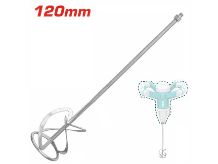 Batidor Para Mezcladora 120Mm 4 3/4 Total Utac331120 - Envío a todo Colombia | aztools.co