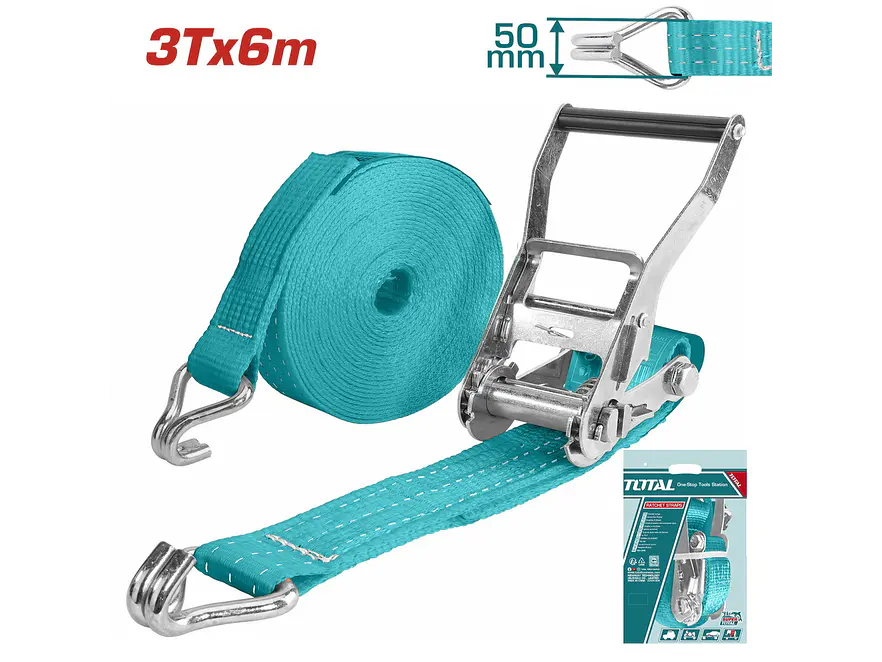 Cuerda Para Carga 3 Toneladas 6 Mts Total Thtrs3061 - Envío a todo Colombia | aztools.co