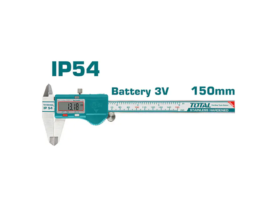 Calibrador Pie De Rey 3V Digital Metalico Total Tmt321506 - Envío a todo Colombia | aztools.co
