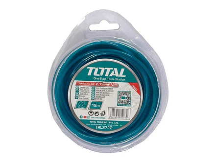 Nylon Guadañadora Redondo 2,7Mm X 12M Total Trl2712 - Envío a todo Colombia | aztools.co