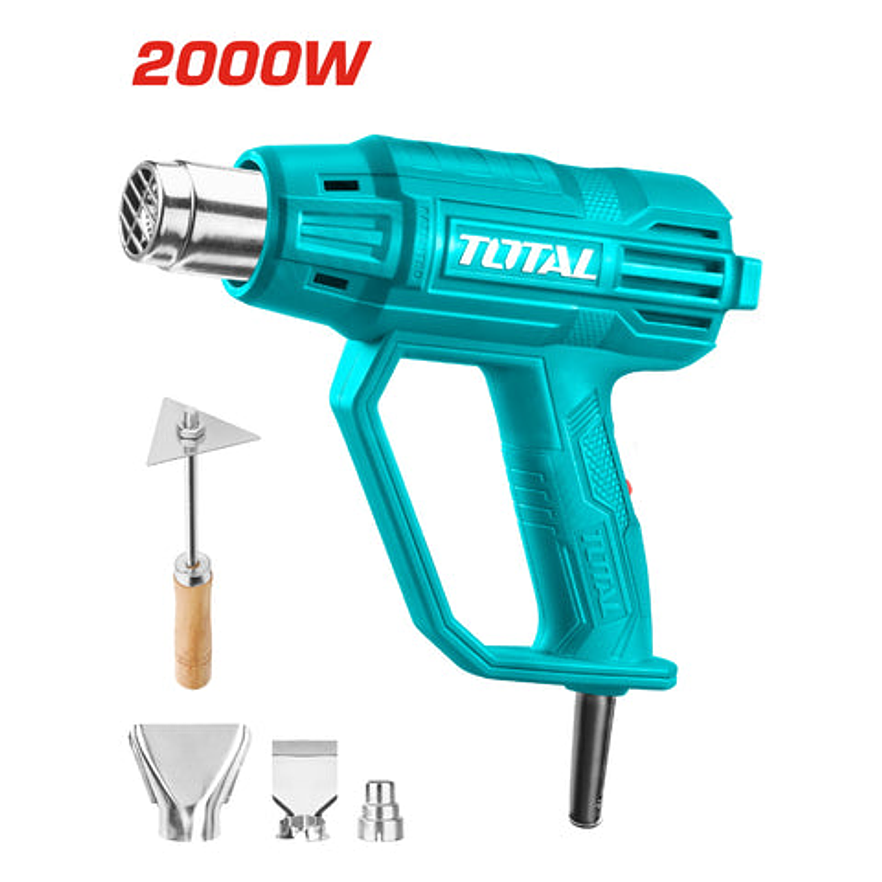 Pistola Calor 2000W Industrial 110V - 120V Total Utb20036