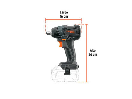 Llave de Impacto Truper 101407 1/2