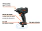 Destornillador de Impacto Truper 101406 1/4 Inalambrico MAX 20V, No Bateria Ni Cargador - Miniatura 2 | aztools.co